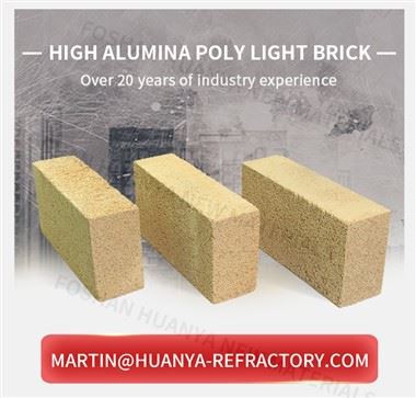 Hoge aluminium poly lichtgewicht bakstenen